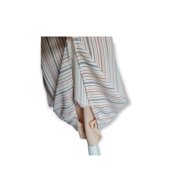 Line & Dot St. Marguerite Dress Small Striped Sleeveless Sheath Knee-Length Chic - Picture 10 of 13